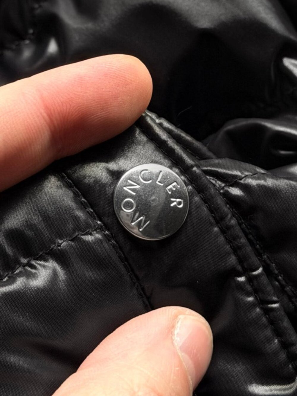 Moncler Black Perouges Quilted Light Down Bomber Jacket - Picture 14 of 15